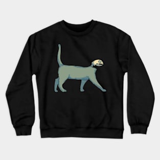 Skull Cat Crewneck Sweatshirt